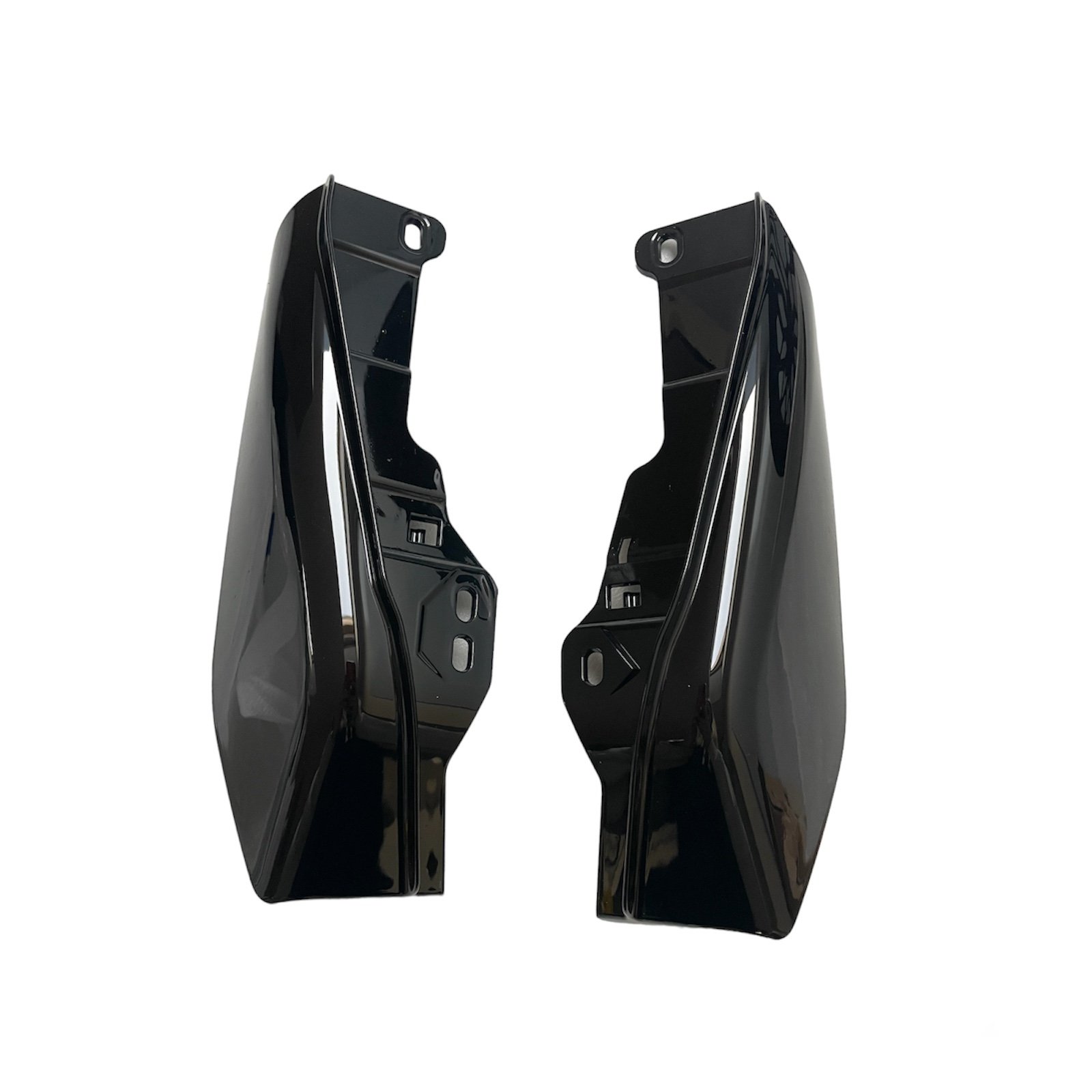 Mid frame air deflectors black for Touring 09-23