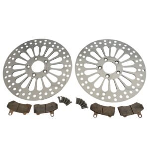 Front brake discs polished 30cm