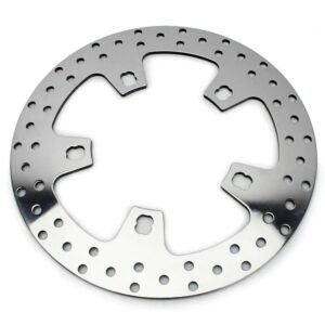 Front brake disc polished 30cm Touring 14-23