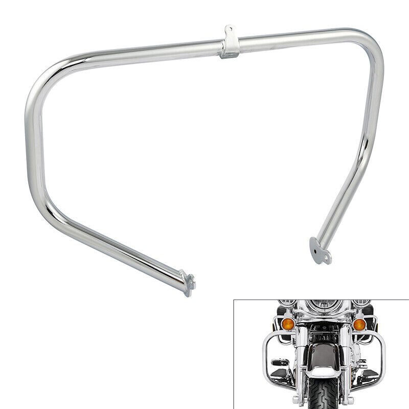 Front crash bar chrome stronger Touring 14–23 - obrazek 3