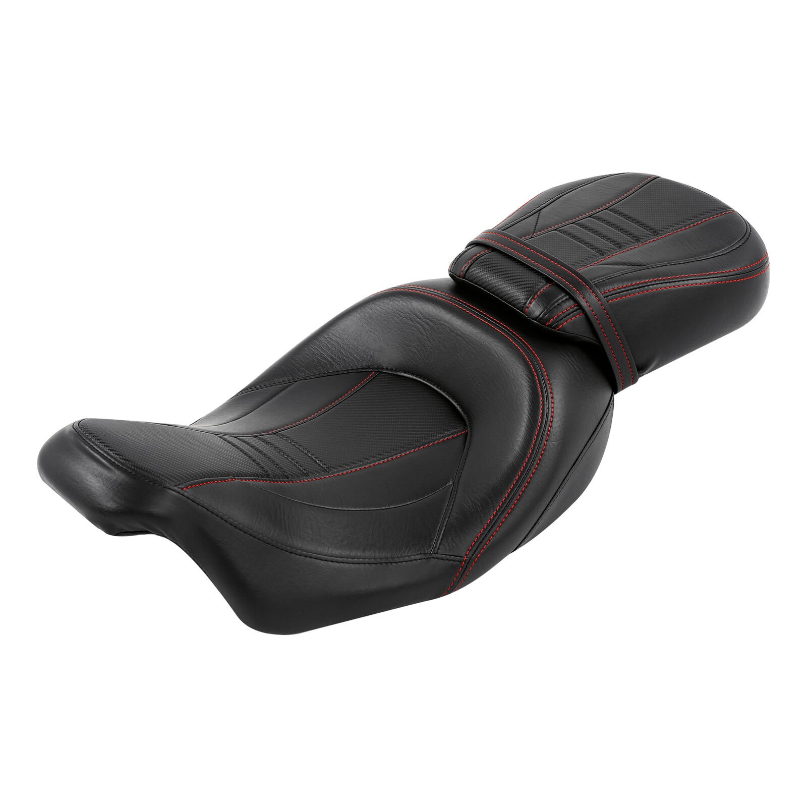 Seat black/red Touring 09-23 - obrazek 6