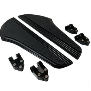 Front floorboards black Touring Dyna Softail