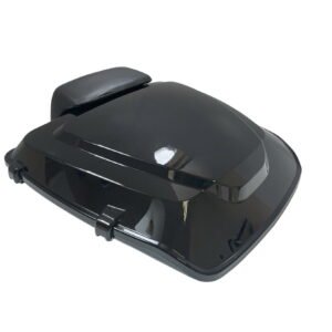 Tour Pack Razor with backrest black latch Touring 14-23